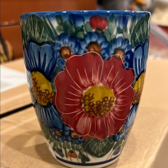 FOR KIMBERLY ONLY Floral Ceramic Coffee Mug - Picture 2 of 5